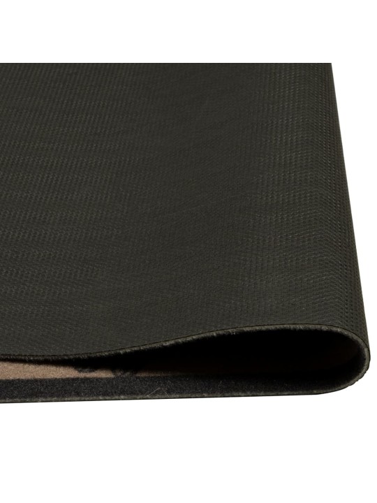 Kuchyňský koberec omyvatelný ráno hnědý 60 x 300 cm samet