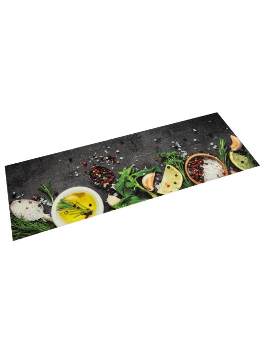 Kuchyňský koberec omyvatelný koření 45 x 150 cm samet