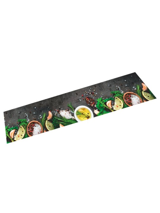 Kuchyňský koberec omyvatelný koření 60 x 300 cm samet