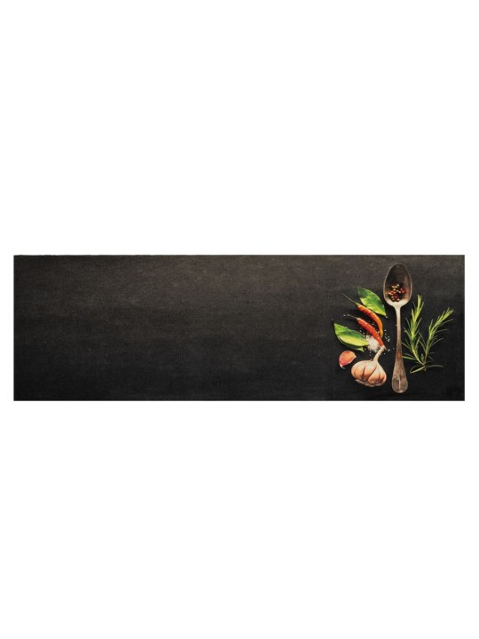 Kuchyňský koberec omyvatelný Koření 60 x 180 cm samet