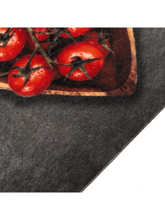 Kuchyňský koberec omyvatelný vaření nápis 60 x 300 cm samet