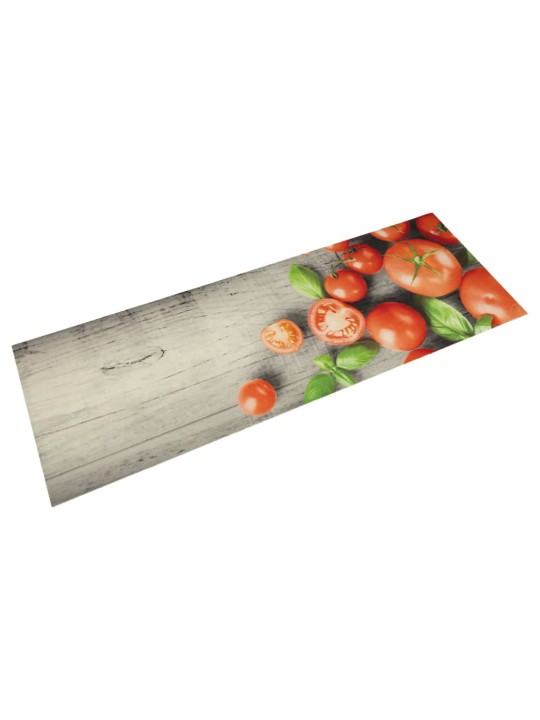Kuchyňský koberec omyvatelný Rajčata 45 x 150 cm samet