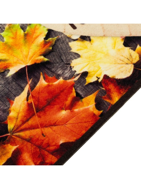 Kuchyňský koberec omyvatelný podzim 60 x 180 cm samet