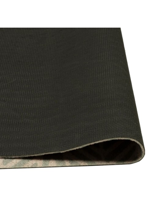 Kuchyňský koberec omyvatelný listy 60 x 180 cm samet
