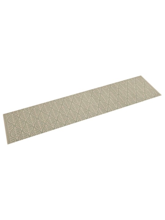 Kuchyňský koberec omyvatelný listy 60 x 300 cm samet