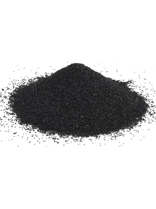 Akvarijní písek 10 kg černý 0,2–2 mm