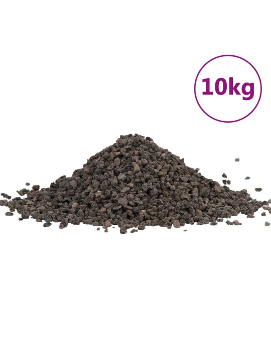 Čedičový štěrk 10 kg černý 5–8 mm
