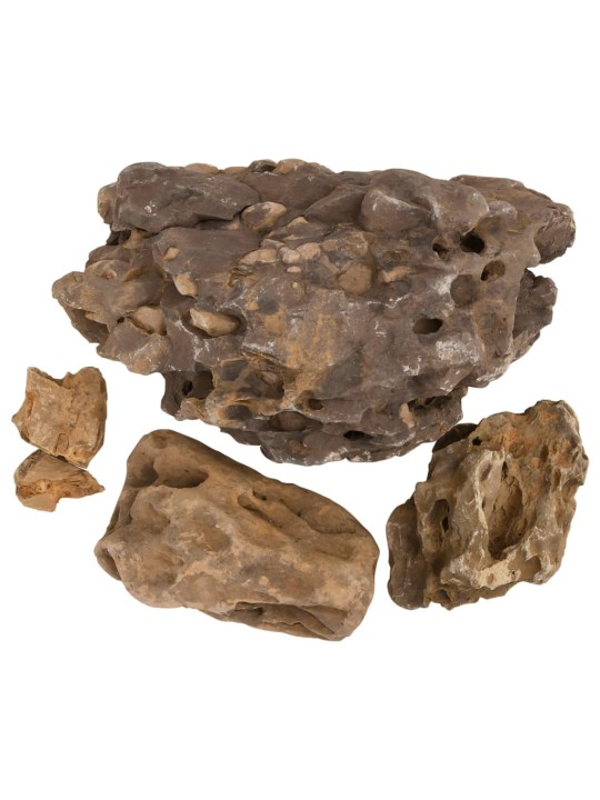Dračí kameny 25 kg šedé 10–40 cm