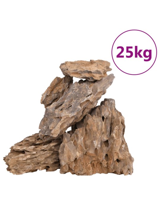 Dračí kameny 25 kg vícebarevné 10–30 cm