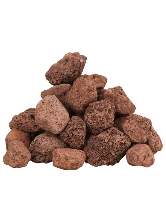 Sopečné kameny 25 kg červené 3–5 cm