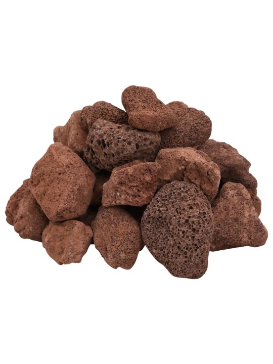 Sopečné kameny 10 kg červené 5–8 cm
