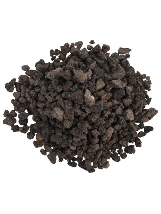 Sopečné kameny 10 kg černé 1–2 cm