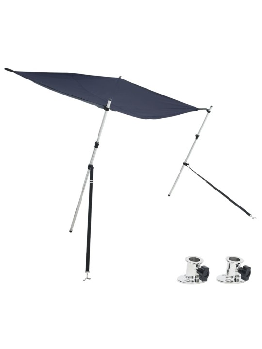 Sada nástavce na t-top stříšku modrá 170 x 170 x (113–182,5) cm