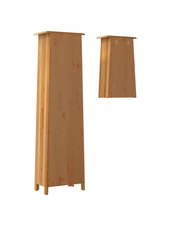 2dílná koupelnová sestava masivní borové dřevo