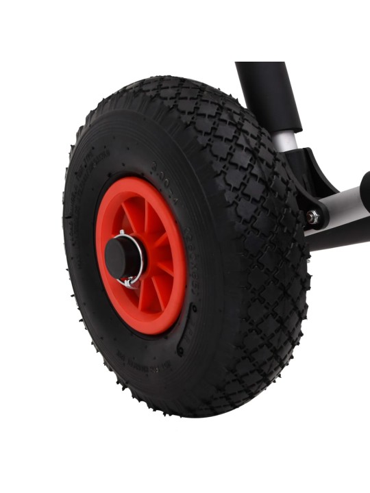 Sup vozík pro 2 surfy skládací 90 kg hliník