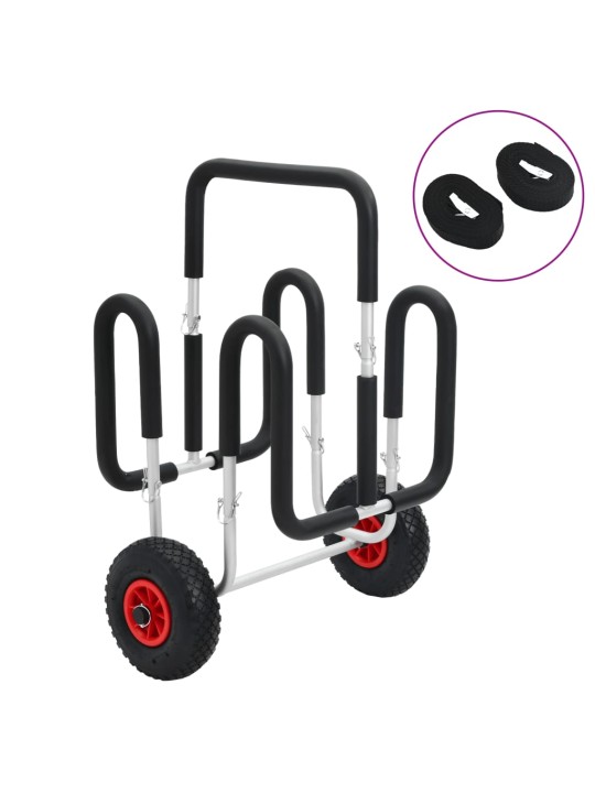 Sup vozík pro 2 surfy 90 kg hliník
