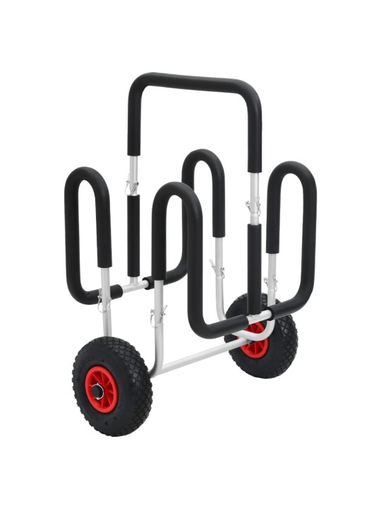 Sup vozík pro 2 surfy 90 kg hliník