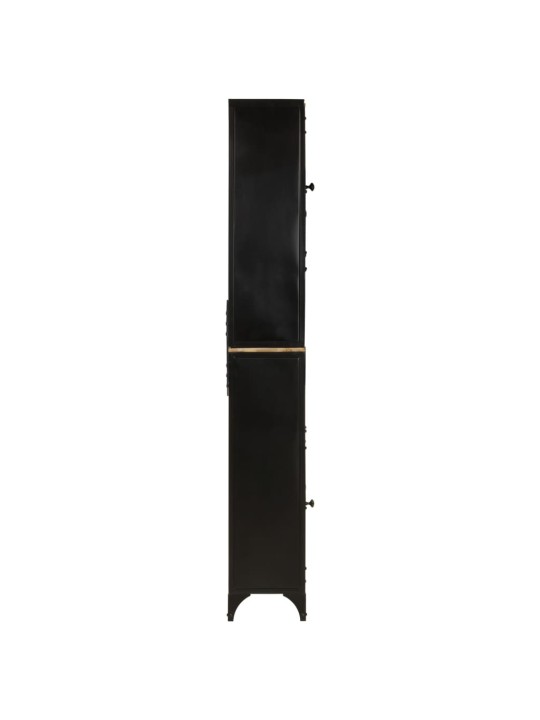 Koupelnová skříňka 40 x 27 x 180 cm železo a masivní mangovník