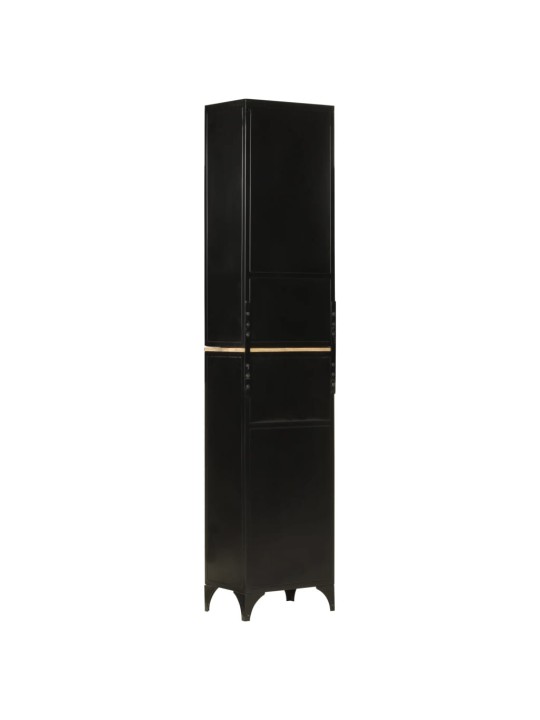 Koupelnová skříňka 40 x 27 x 180 cm železo a masivní mangovník