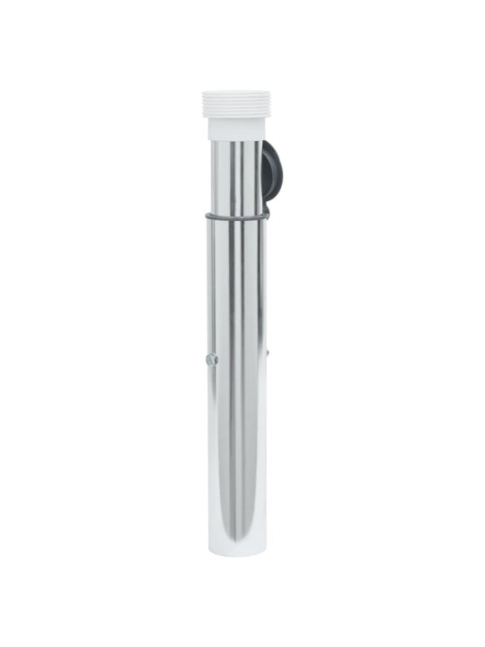 Zemní kotva pro slunečník pro tyč 40–50 mm stříbrná hliník