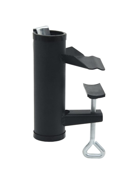 Svorky na slunečník na balkon 2 ks 25–38 mm ocel