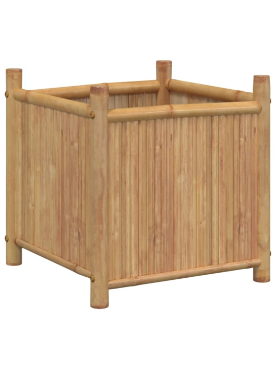 Truhlík 50 x 50 x 50 cm bambus