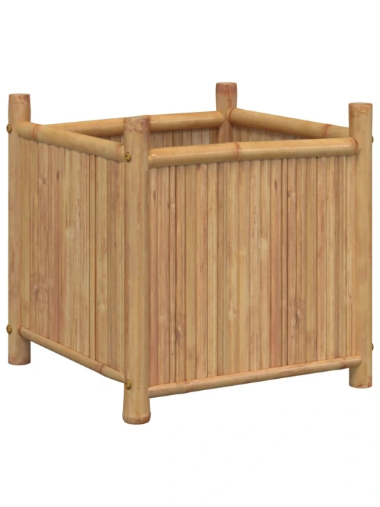 Truhlík 50 x 50 x 50 cm bambus