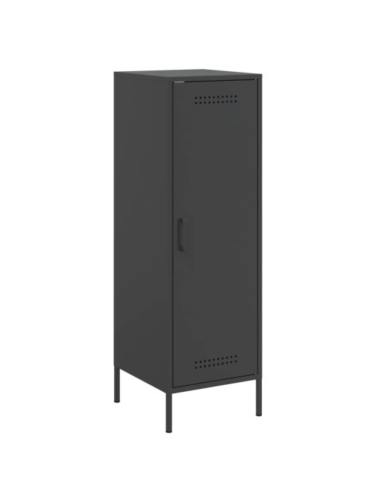 Skříň highboard černá 36 x 39 x 113 cm ocel