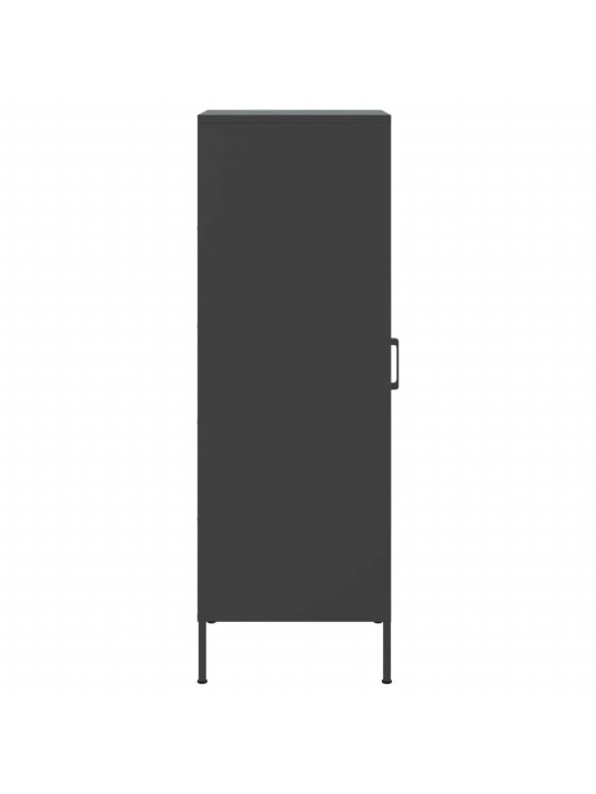 Skříň highboard černá 36 x 39 x 113 cm ocel
