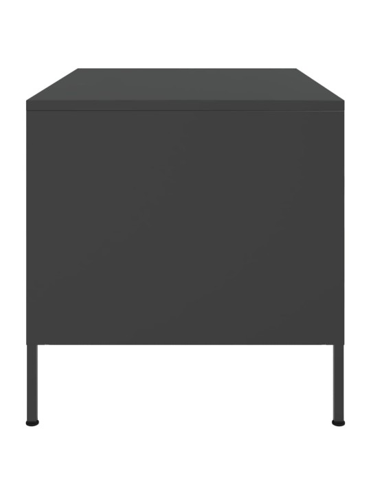 Konferenční stolek černý 68 x 50 x 50,5 cm ocel