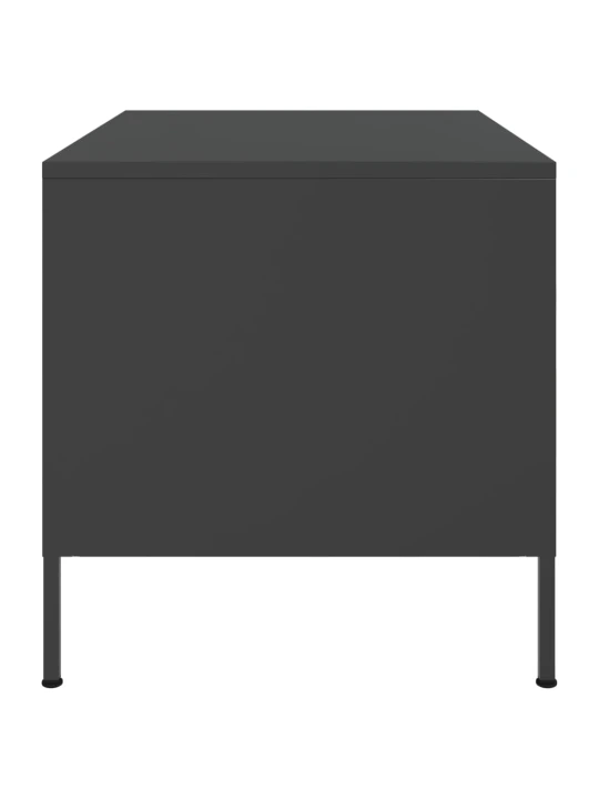 Konferenční stolek černý 68 x 50 x 50,5 cm ocel
