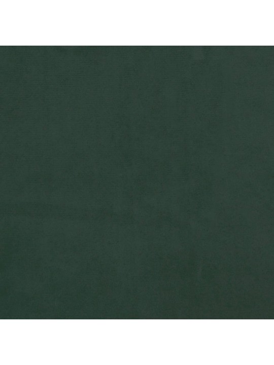 Rám postele bez matrací tmavě zelené 120x190 cm samet