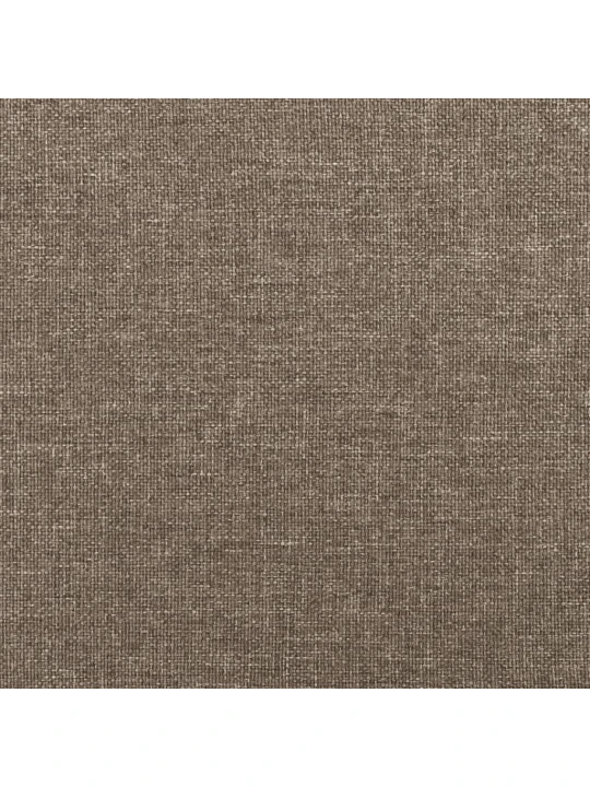 Box spring postel s matrací a led taupe 120x190 cm textil