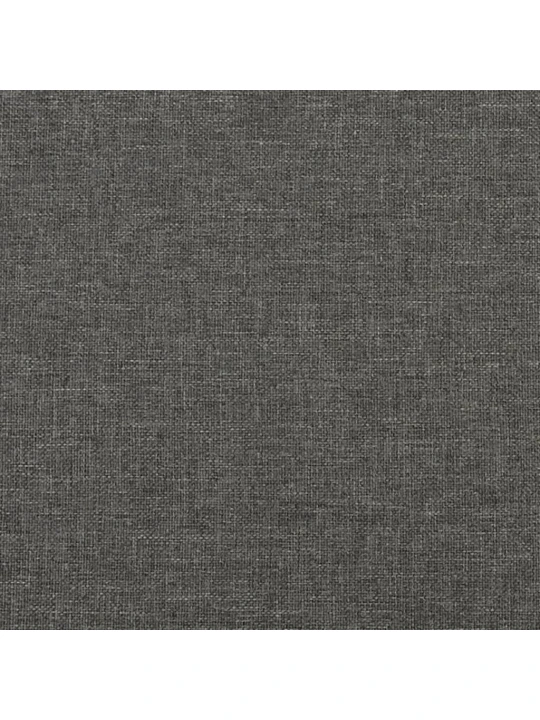 Box spring postel s matrací a LED tmavě šedá 120x190 cm textil