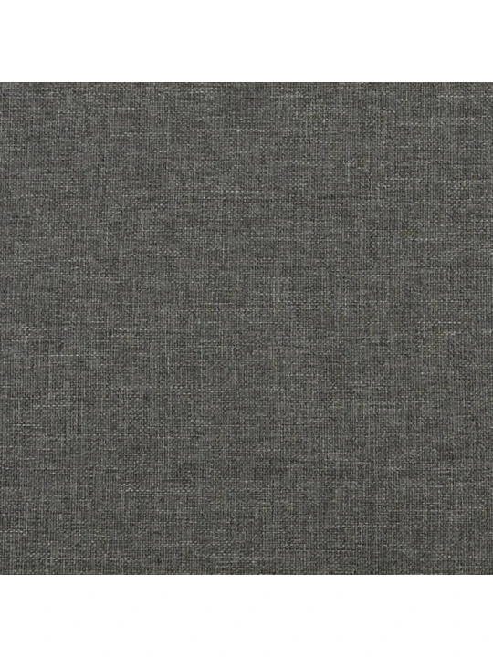 Box spring postel s matrací a LED tmavě šedá 120x190 cm textil