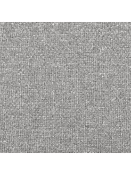 Box spring postel s matrací a LED světle šedá 120x190 cm textil