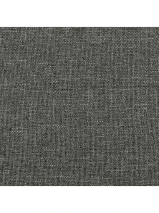 Box spring postel s matrací a LED tmavě šedá 120x190 cm textil