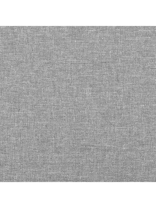 Box spring postel s matrací a LED světle šedá 120x190 cm textil