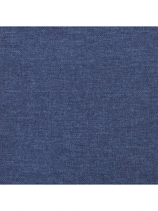Box spring postel s matrací a led modrá 120x190 cm textil