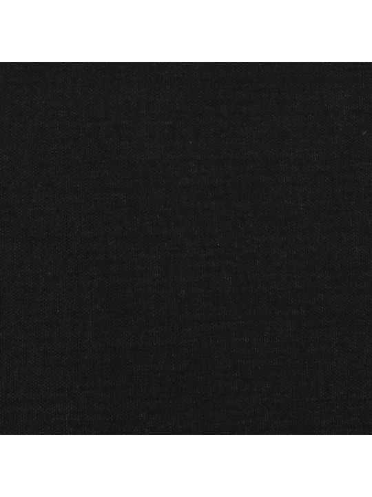 Box spring postel s matrací a LED černá 120x190 cm textil