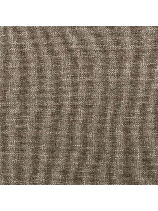 Box spring postel s matrací a led taupe 120x190 cm textil