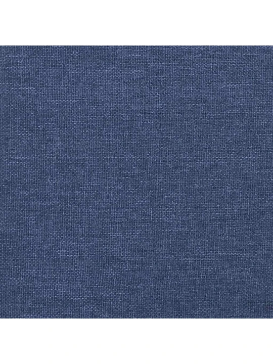 Box spring postel s matrací a led modrá 120x190 cm textil