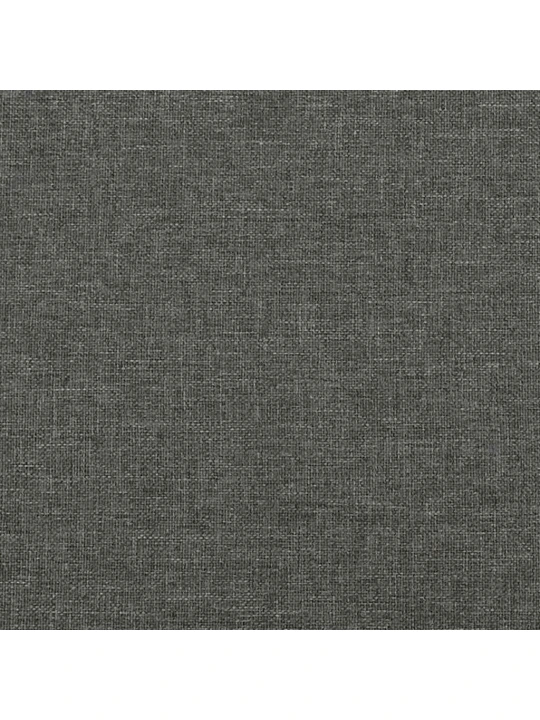 Box spring postel s matrací a LED tmavě šedá 120x190 cm textil