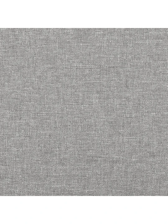 Box spring postel s matrací a LED světle šedá 120x190 cm textil