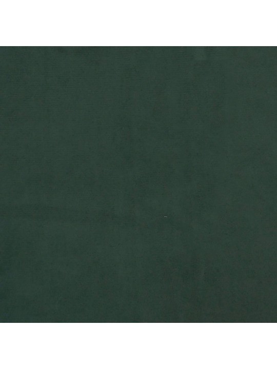 Rám postele bez matrací tmavě zelené 120x190 cm samet
