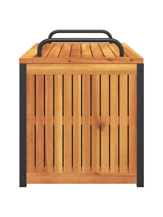 Zahradní box na podušky 110x45x42/53 cm masivní akácie a ocel