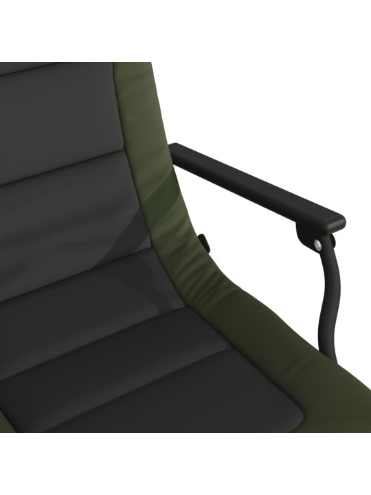 Rybářské křeslo s područkami skládací zelené