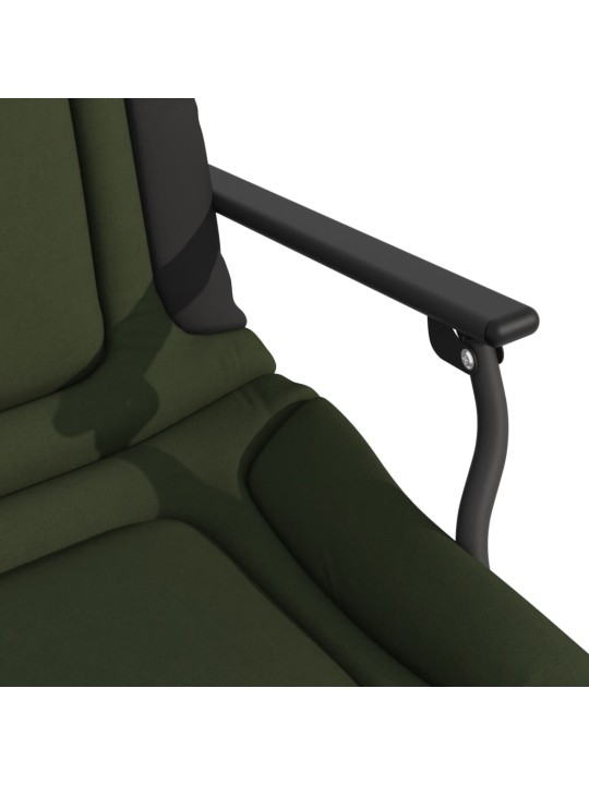Rybářské křeslo s područkami skládací zelené