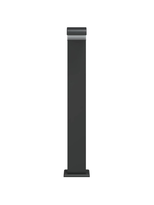 Venkovní stojací lampy 3 ks černé 80 cm litý hliník