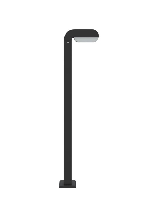 Venkovní stojací lampy 3 ks černé 80 cm litý hliník